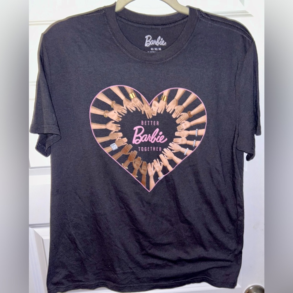 Women’s Black Barbie “Better Together” Shirt Size Medium